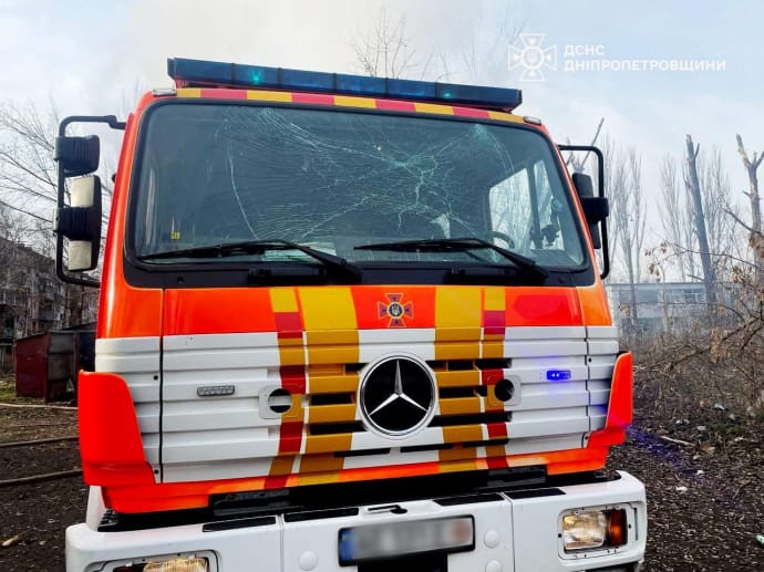 Росіяни повторно вдарили по Кривому Рогу, коли рятувальники ліквідовували наслідки першої атаки
